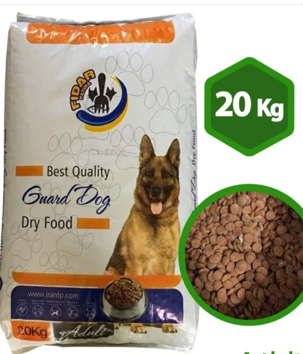 غذاخشک سگ نگهبان فيدار 20 کیلوگرم نژاد بزرگ - تصویر 1