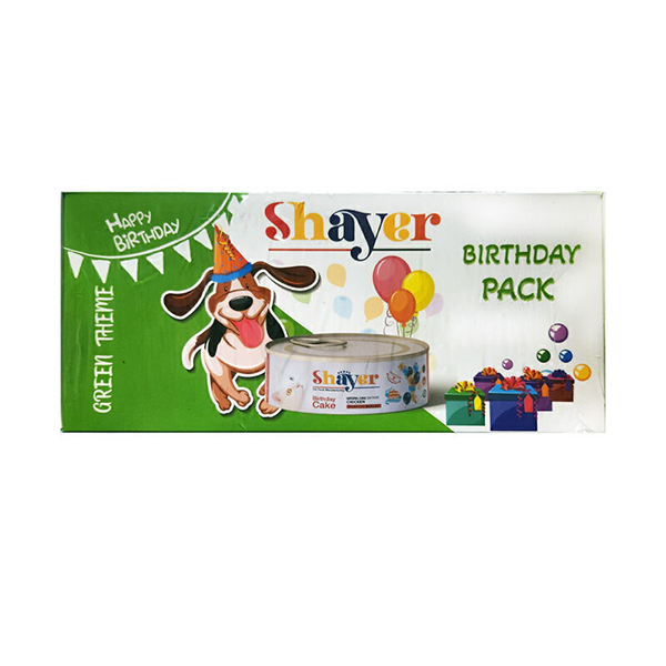 پک کیک تولد سگ شایر shayer