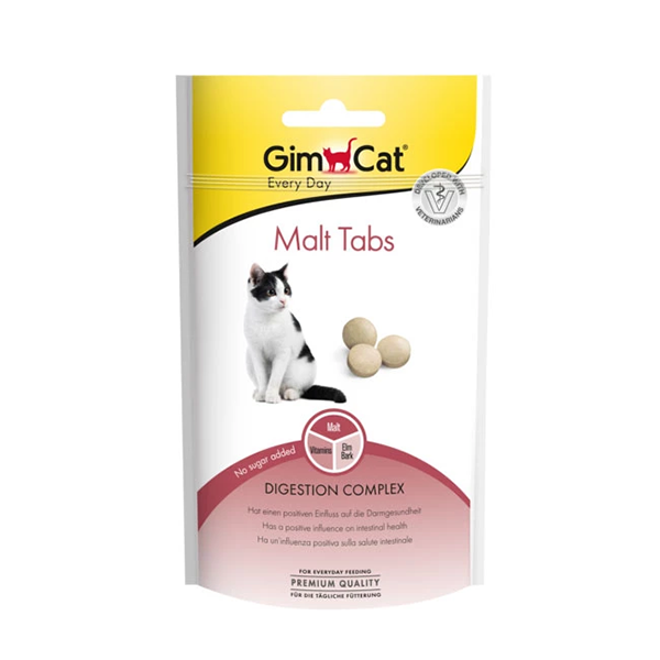 قرص آنتی هیربال گربه جیم کت GimCat Tabs AntiHairball وزن 40 گرم