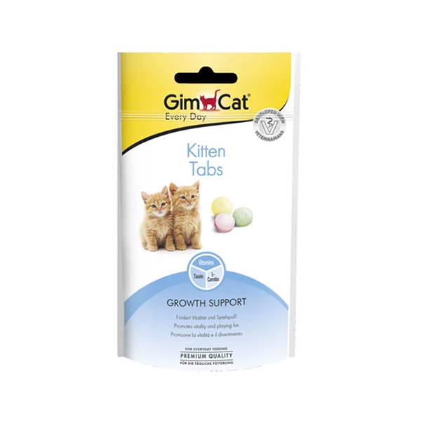مکمل بچه گربه جیم کت GimCat Tabs Kitten وزن 40 گرم