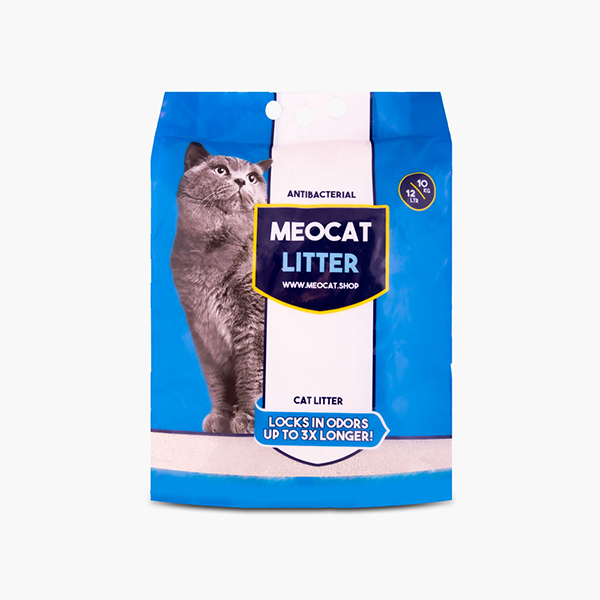 خاک بستر گربه گرانول سوپر کلامپ ساده میوکت مدل MEOCAT Litter Super Clump