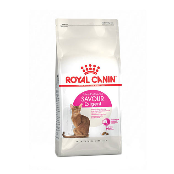 غذای خشک گربه بد غذا رویال کنین Royal Canin Savour Exigent وزن 2 کیلوگرم