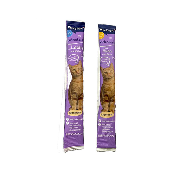 بستنی تک عددی گربه وینستون با طعم مرغ و سالمون Winston Chicken & salmon Pack دونه ای