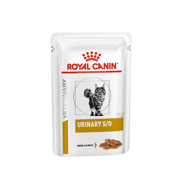 پوچ گربه یورینری اس او رویال کنین Royal Canin وزن 85 گرم