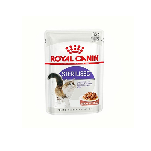 پوچ گربه عقیم شده رویال کنین Royal Canin Sterilised وزن 85 گرم