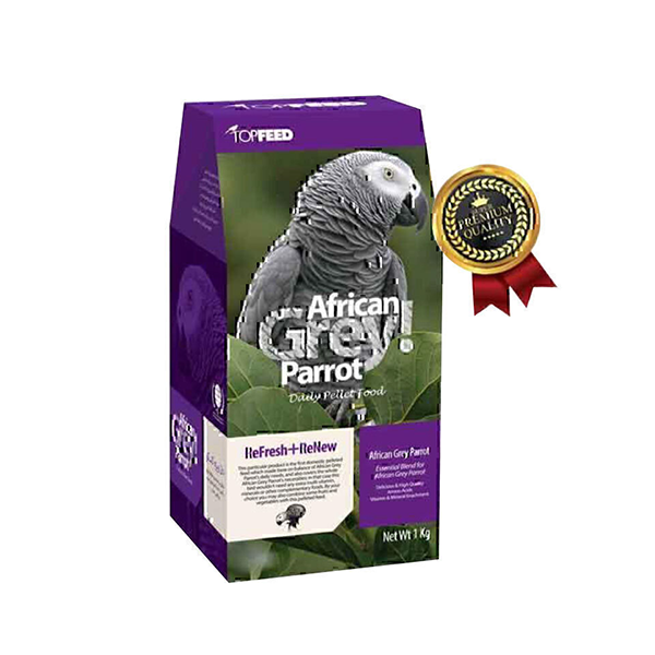 غذای خشک کاسکو تاپ فید مدل African Grey Parrot وزن 1 کیلوگرم