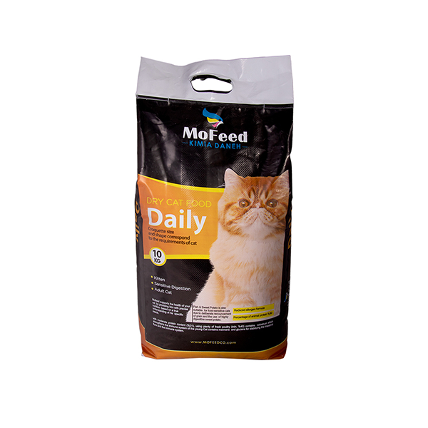 غذای خشک روزانه گربه بالغ مفید MoFeed Adult Daily Cat Food وزن 10 کیلوگرم