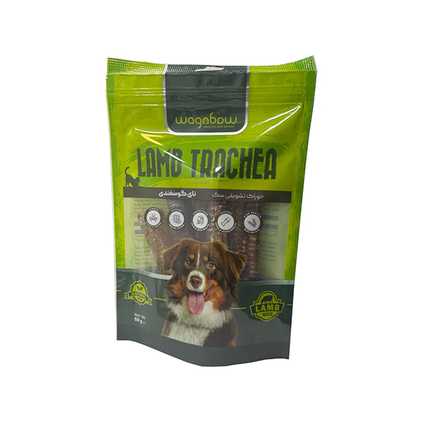 تشویقی سگ وگ اند بو (wagnbow) نای گوسفندی 50 گرم