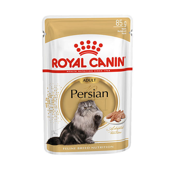 پوچ گربه بالغ نژاد پرشین رویال کنین Royal Canin Persian Adult وزن 85 گرم