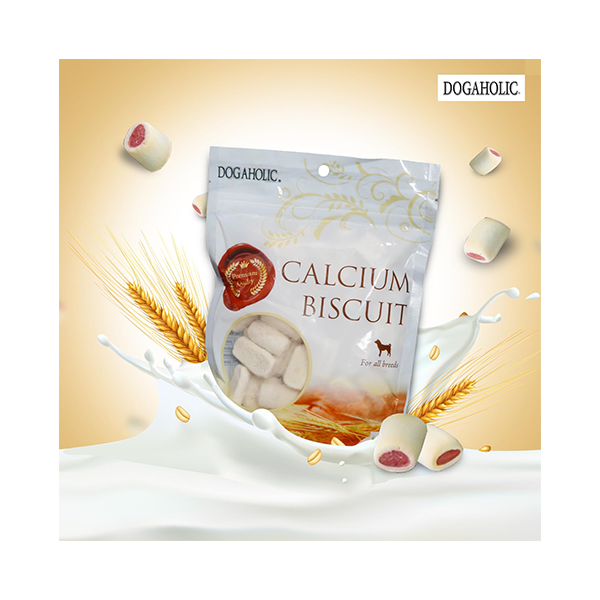 تشویقی سگ مدل بیسکویت کلسیم 180 گرمی DOGAHOLIC