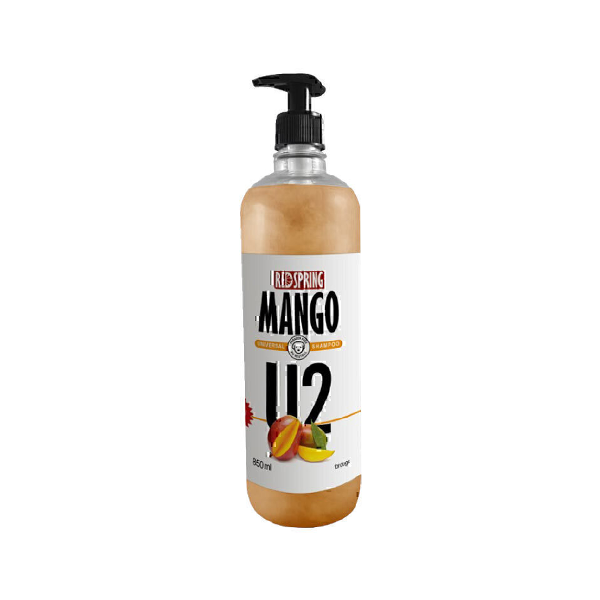 شامپو سگ U2 با عصاره انبه رداسپرینگ Redspring Mango Universal Shampoo U2 حجم 850 میلی لیتر
