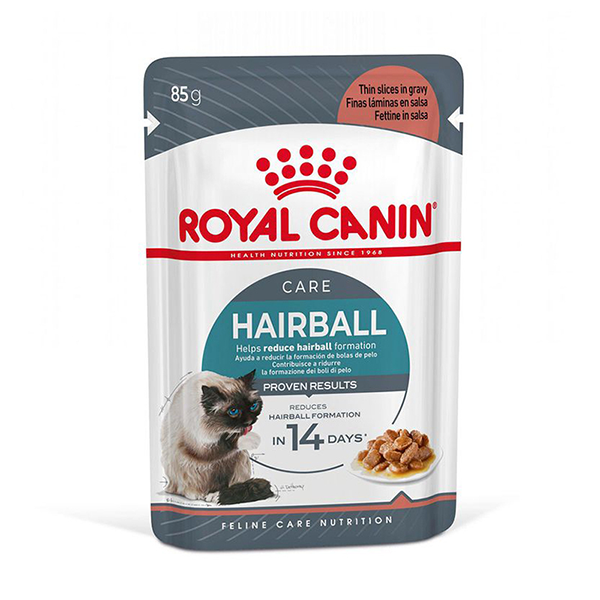 پوچ گربه هیربال رویال کنین Royal Canin Hairball Care وزن 85 گرم