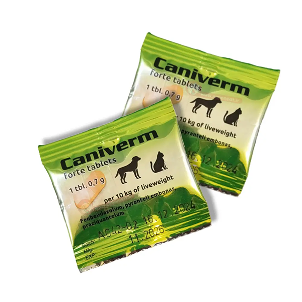 قرص ضد انگل سگ و گربه Caniverm