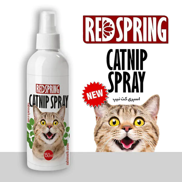 اسپری کت نیپ، مخصوص گربه، 150 میلی لیتر، رد اسپرینگ Red spring, Catnip Spray, Cat
