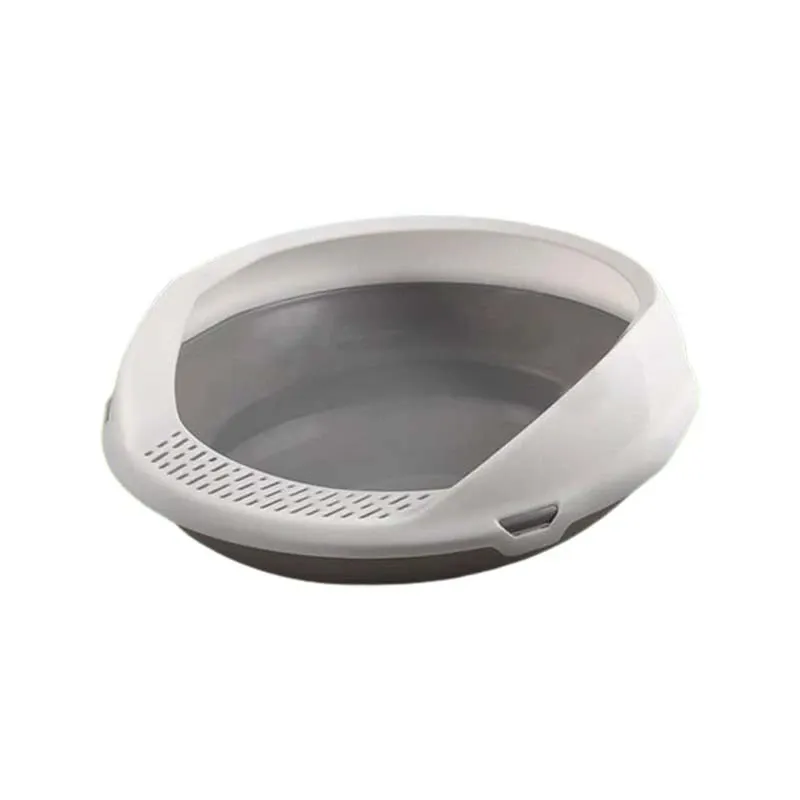 ظرف خاک لبه دار ژوپیتر رنگ سفید zhopiter Cat Litter Tray