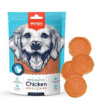 تشویقی چیپسی سگ ونپی با طعم مرغ Wanpy Chicken Jerky Chips وزن 100 گرم - تصویر 2