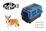 باکس حمل حیوانات، مدل رها (raha)، سایز 3، درب فلزی، هپی پت HappyPet, Pet carrier, Raha, metal door, size3 - تصویر 4