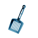 بیلچه مخصوص نظافت خاک گربه، مدل مشا، هپی پت Happy pet, shovel for cat litter, mosha - تصویر 4