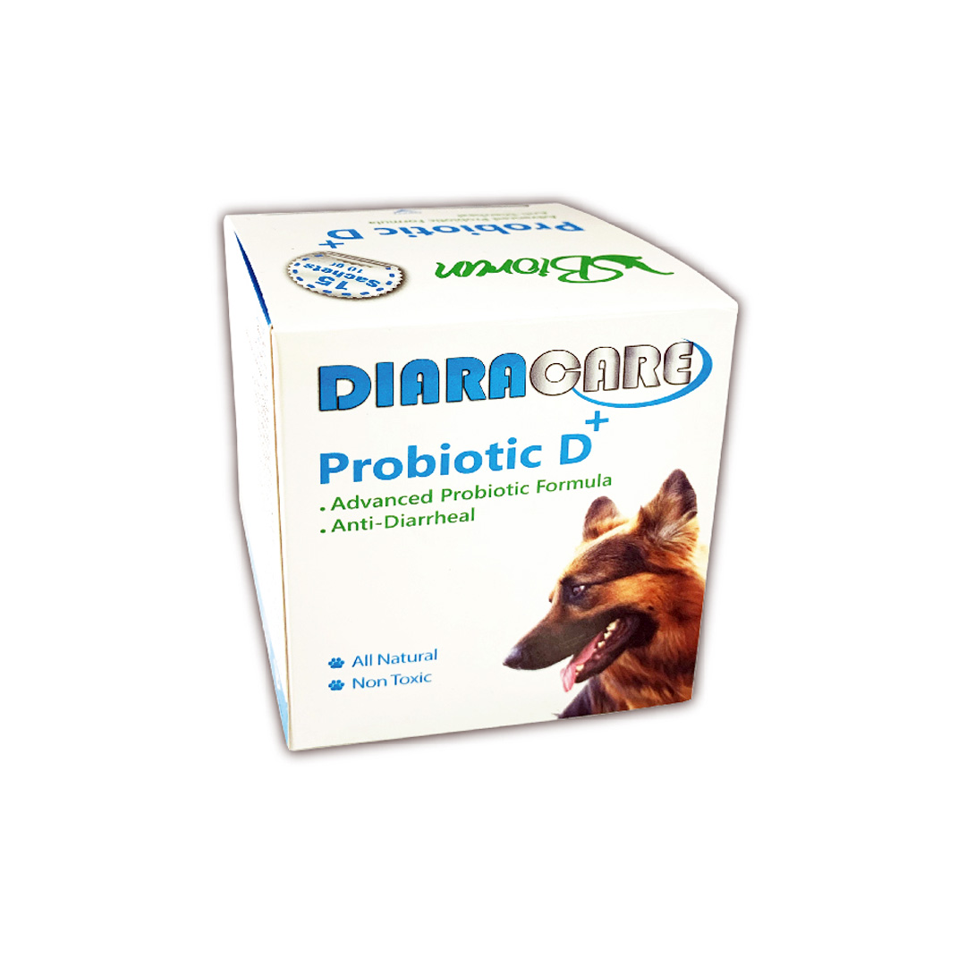 پروبیوتیک دی پلاس، مخصوص سگ و گربه، 15 ساشه، مدل دایراکر، برند بایوران Biorun, Probiotic D Plus, Diaracare, 15 sachet, 150g