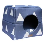 لانه مکعبی پتیوو Peteevo مدل STYLE CUBE مناسب حیوانات (طرح مثلثی)