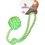 توپ آموزشی دسته دار سگ، طنابی، بند بلند، زاریکس Zarix, Dog Taring Ball,