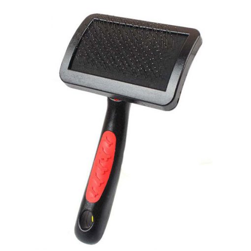 برس سگ و گربه مدل استخوان HM Double Sided Pet Brush Dog Brush bath hair comb