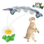 اسباب بازی پروانه متحرک گربه راینو Rhino Motion Butterfly Cat Toy - تصویر 2