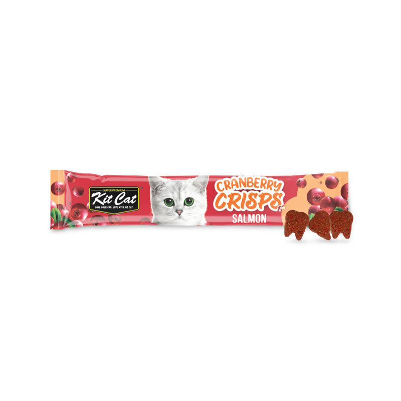 f2d2d5e9516d4dc38759e5be3a6b5bb7 تشویقی چیپسی گربه کیت کت KIT CAT مراقبت از مجاری ادراری با طعم ماهی سالمون وزن 20 گرم - تصویر 1