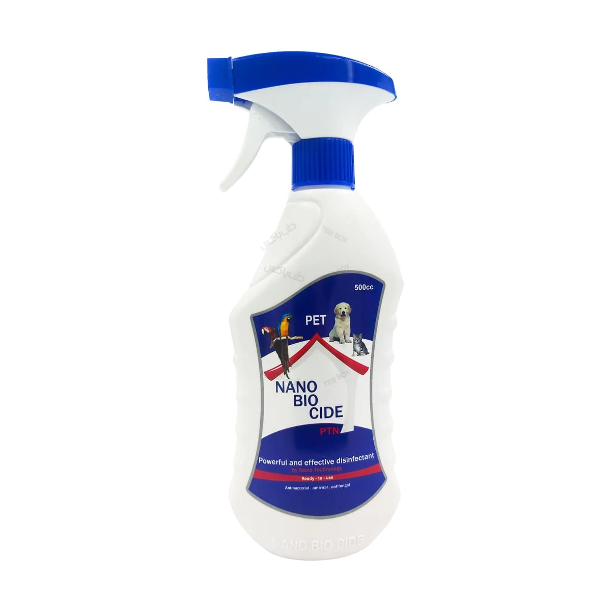 اسپری ضدعفونی کننده نانو بایو ساید 500 میلی لیتر  Nanobiocide disinfectant Spray