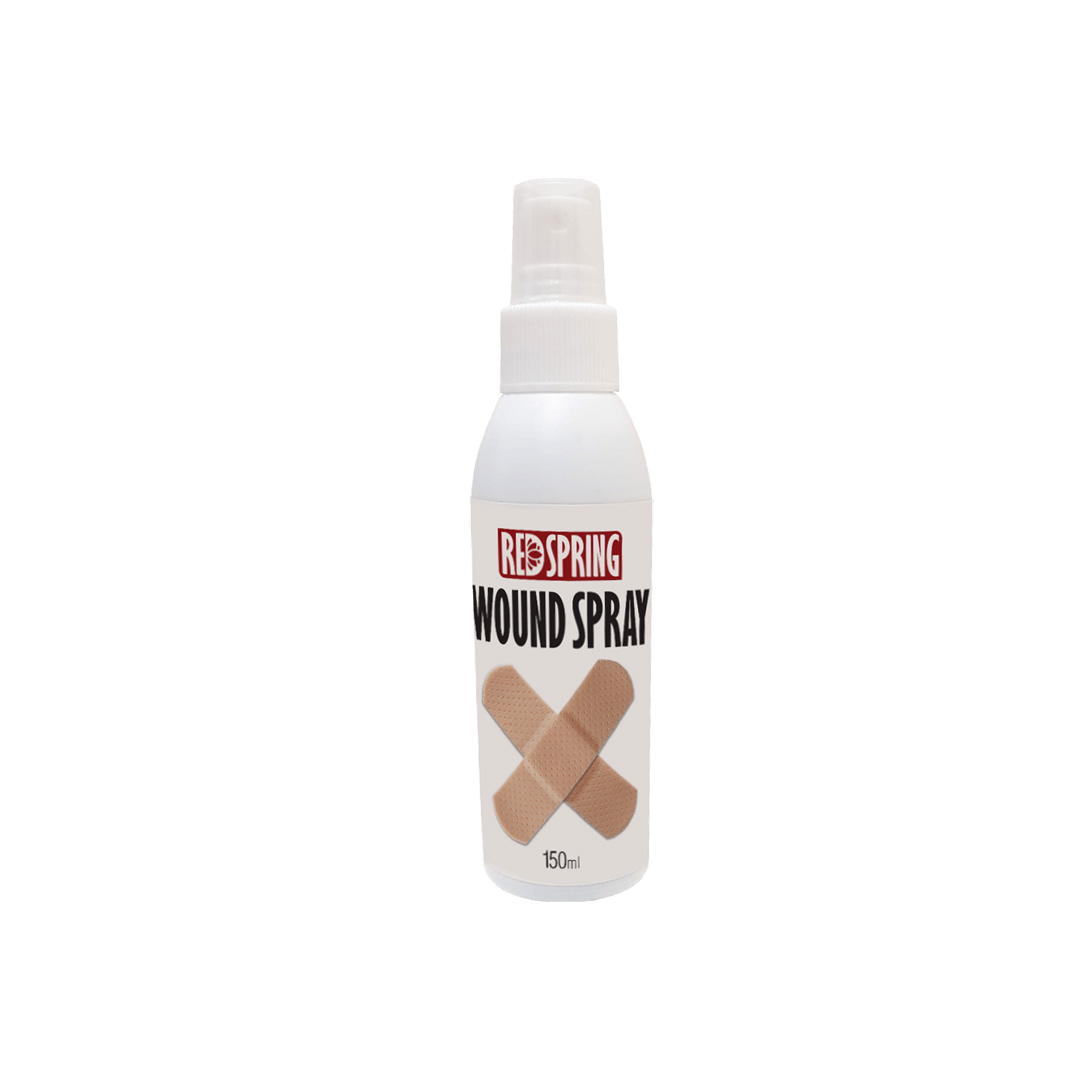 اسپری ضدعفونی کننده زخم، مخصوص سگ و گربه، 150 میلی لیتر، رد اسپرینگ Red spring, wound spray