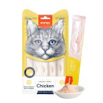 بستنی گربه ونپی 1عددی با طعم مرغ سفارش اروپا Wanpy Creamy Treats chicken وزن 14 گرم