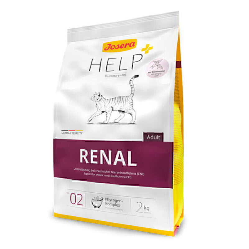 غذای خشک درمانی گربه جوسرا مخصوص کلیه و مجاری ادرار Josera Help Renal وزن 10 کیلوگرم