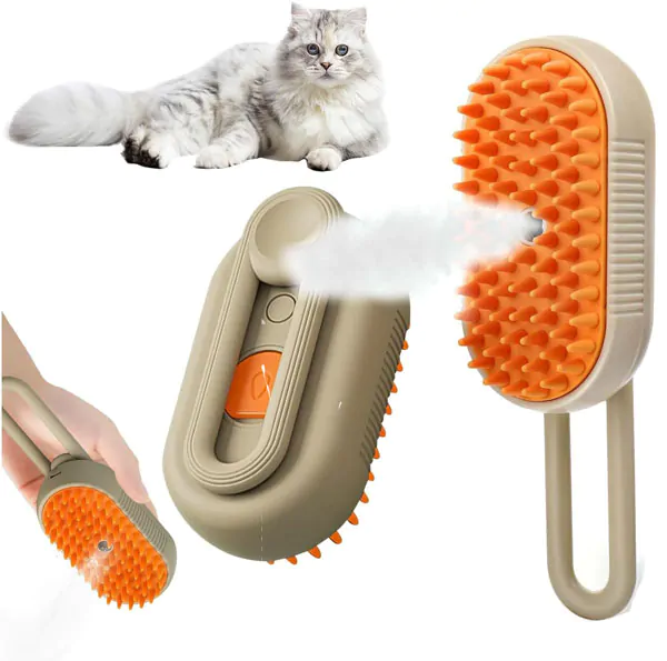برس بخار سرد 360 درجه سگ و گربه ( مدل VOVA ) Pet Hair Cleaning Grooming Tool For All