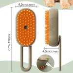 برس بخار سرد 360 درجه سگ و گربه ( مدل VOVA ) Pet Hair Cleaning Grooming Tool For All - تصویر 2