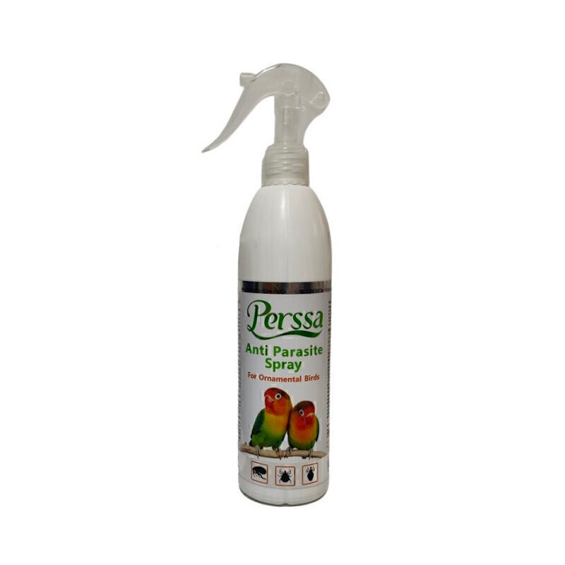 اسپری ضد انگل های خارجی پرندگان پرسا Perssa Birds Anti Parasite حجم 300 میلی لیتر