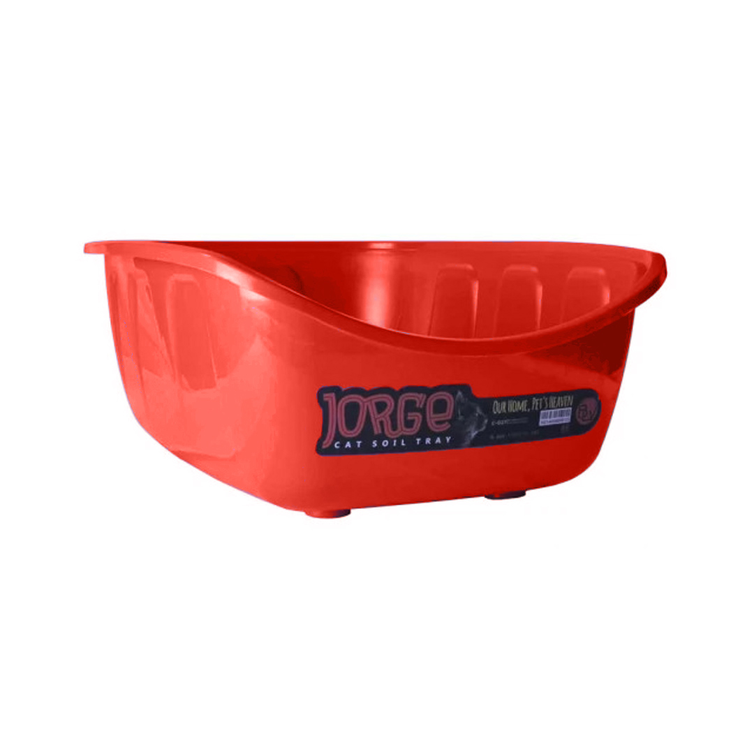 ظرف خاک گربه، ساده، مدل جورج، هپی پت Happy pet, Cat Litter Tray, simple, Jorge