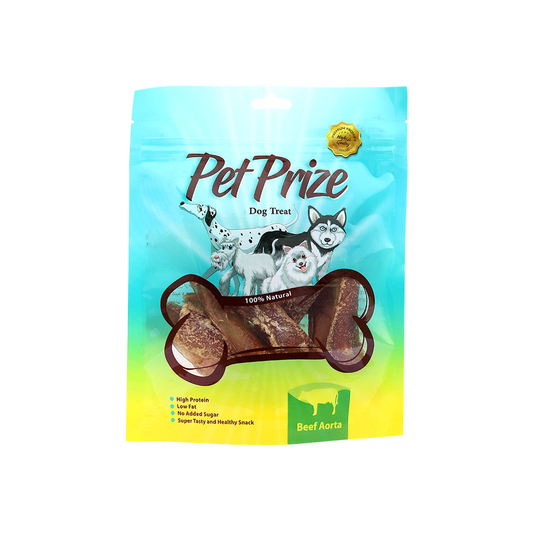 تشویقی سگ آئورت گاو پت پرایز PetPrize, Dog treat, Beef Aorta, 50g