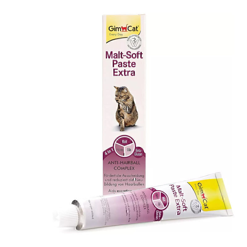 خمیر مالت گربه جیم کت 4*1 GimCat Paste Anti Hairball وزن 50 گرم