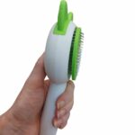 برس با دکمه تخلیه مو سگ و گربه مدل گوش CAT EAR HAIR removal needle Comb - تصویر 3