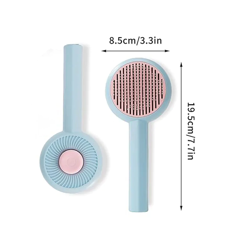برس سگ و گربه به همراه دکمه تخلیه مو مدل SWIRL SWIRL Pet Brush Comb