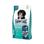 غذای خشک سگ بالغ نژاد کوچک هپی داگ Happy Dog Mini Adult Fit & Vital وزن 10 کیلوگرم