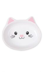 ظرف غذای گربه سرامیکی کوکوپت مدل صورت گربه‌ای Ceramic dish for Cats & Dogs coco pet - تصویر 2