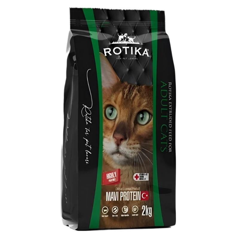 غذای خشک گربه بالغ روتیکا 10 کیلوگرم rotika adult cat 10 Kg