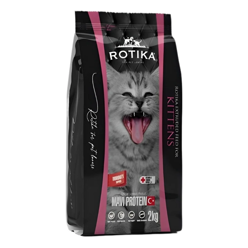 غذای خشک بچه گربه کیتن روتیکا 10 کیلوگرم rotika dry food kitten 10 Kg