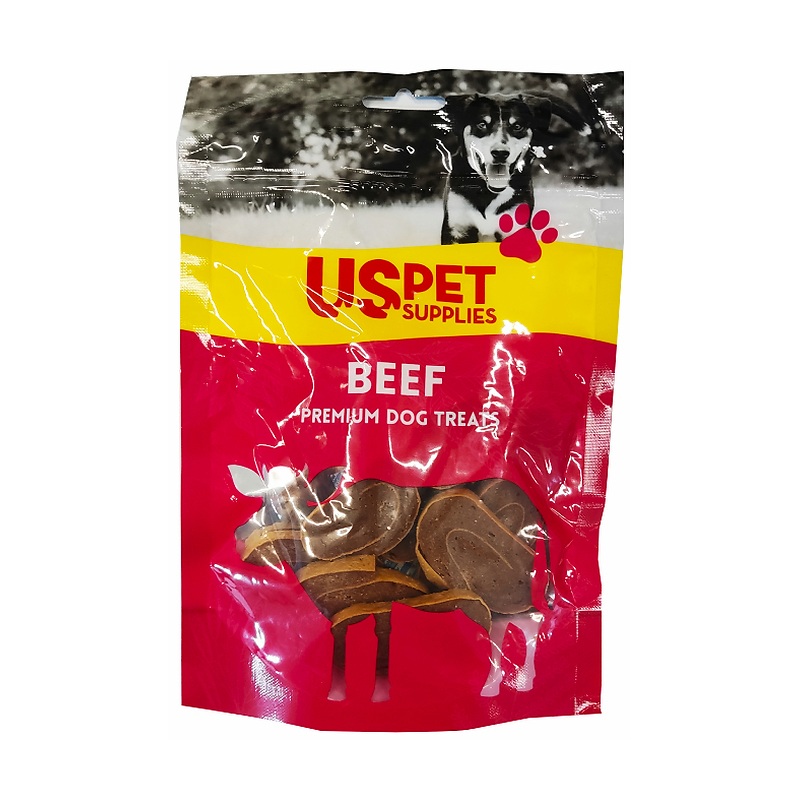 تشویقی سگ یو اس پت با گوشت گاو مدل بیف سوشی USPet Beef Sushi وزن 100 گرم