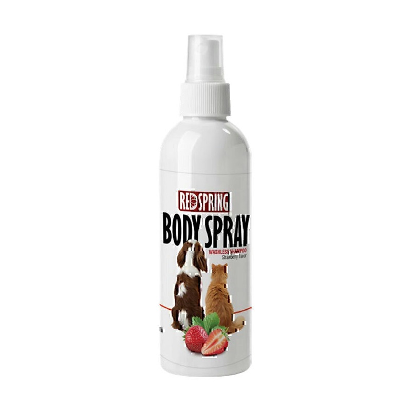 محلول ضد عفونی کننده بدن رداسپرینگ با عصاره توت فرنگی Redspring Body Spray حجم 150 میلی لیتر